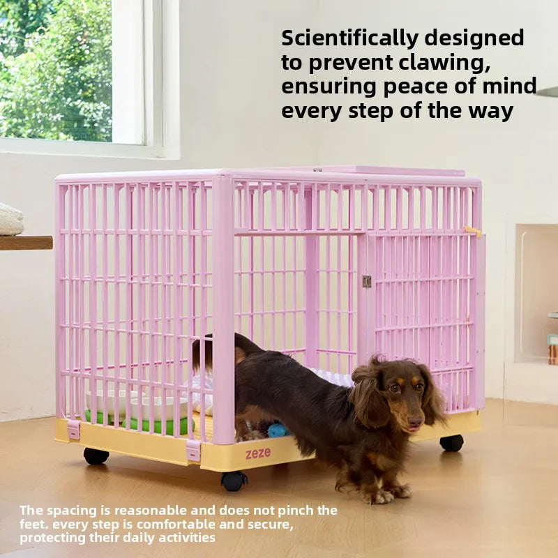 Indoor Dog Crate & Playpen – Escape-Proof Training Kennel for Small and Medium Dogs