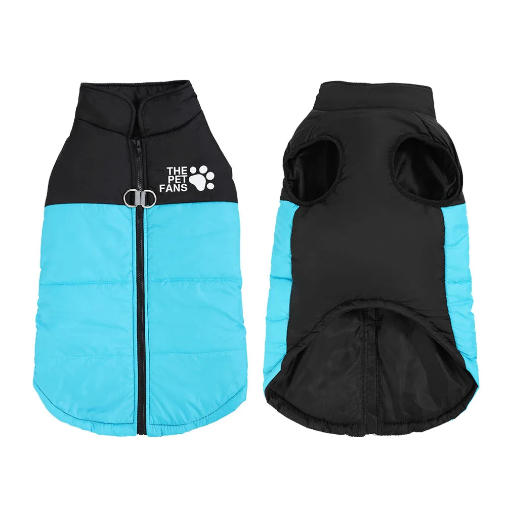 Winter Dog Jacket – Windproof & Cozy Coat for Medium and Large Breeds