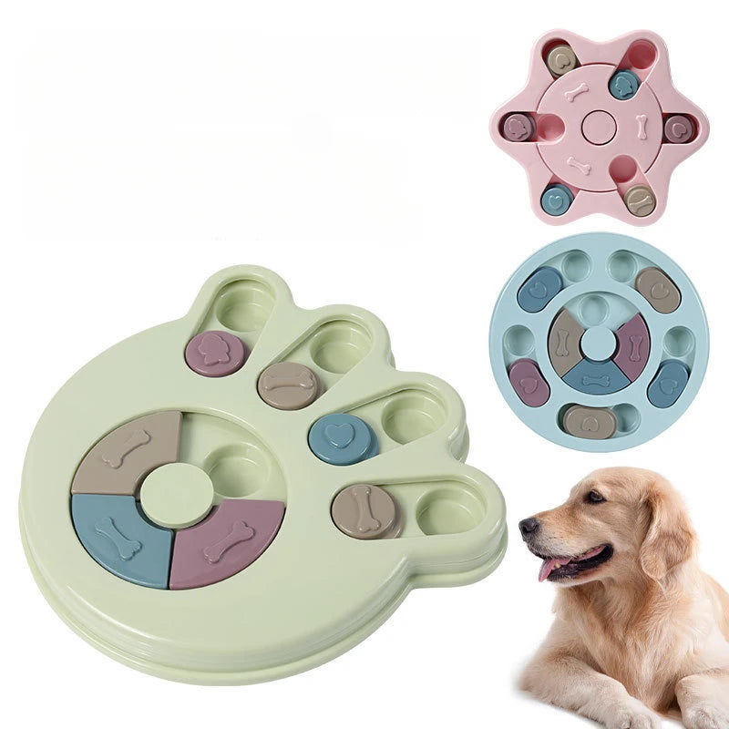 Interactive Dog Puzzle Toy – Brain Training Feeder for All Breeds