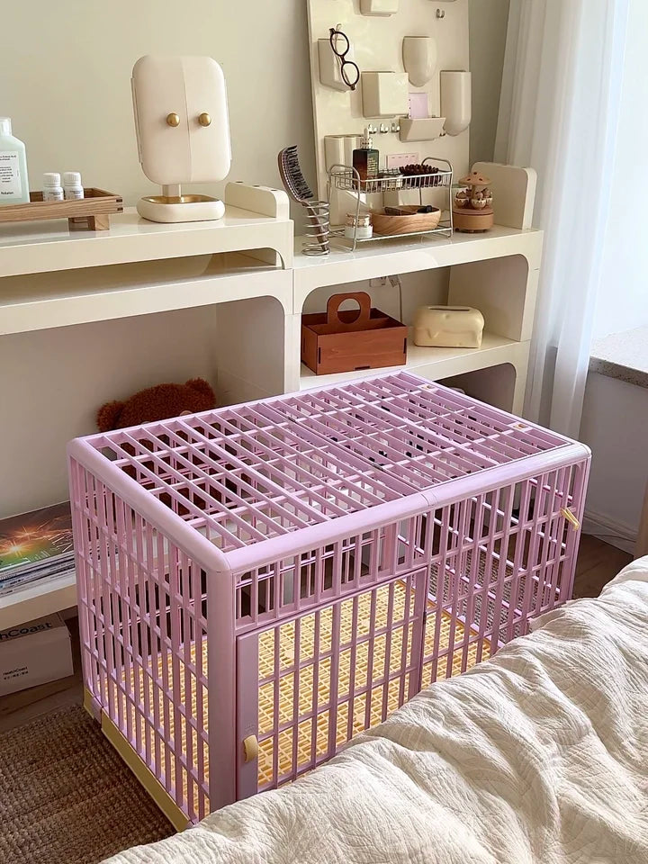 Indoor Dog Crate & Playpen – Escape-Proof Training Kennel for Small and Medium Dogs