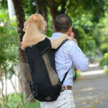 Large Dog Carrier Backpack – Breathable, Adjustable Outdoor Hiking Bag for Golden Retrievers & Bulldogs