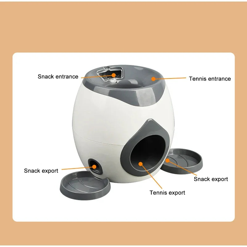 Smart Ball Dog Toy – Interactive Puzzle & Reward System for Training & Exercise