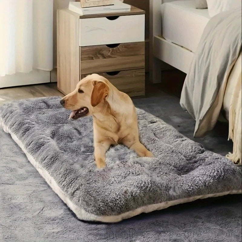 UltraPlush Dog Bed Sofa – Thickened Super Soft Polyester Mat for All Dog Sizes
