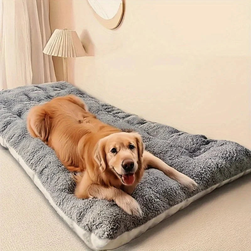 UltraPlush Dog Bed Sofa – Thickened Super Soft Polyester Mat for All Dog Sizes