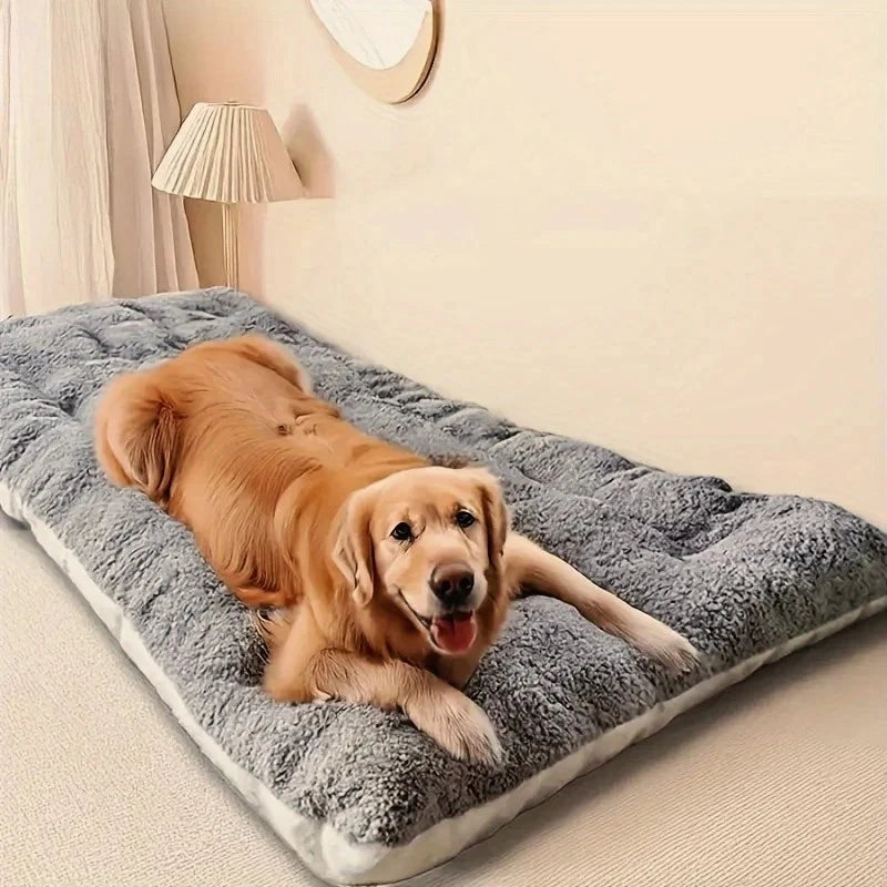 UltraPlush Dog Bed Sofa – Thickened Super Soft Polyester Mat for All Dog Sizes