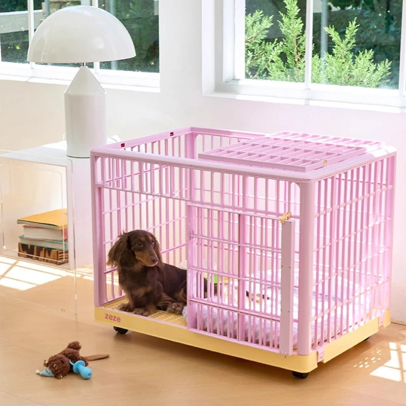Indoor Dog Crate & Playpen – Escape-Proof Training Kennel for Small and Medium Dogs