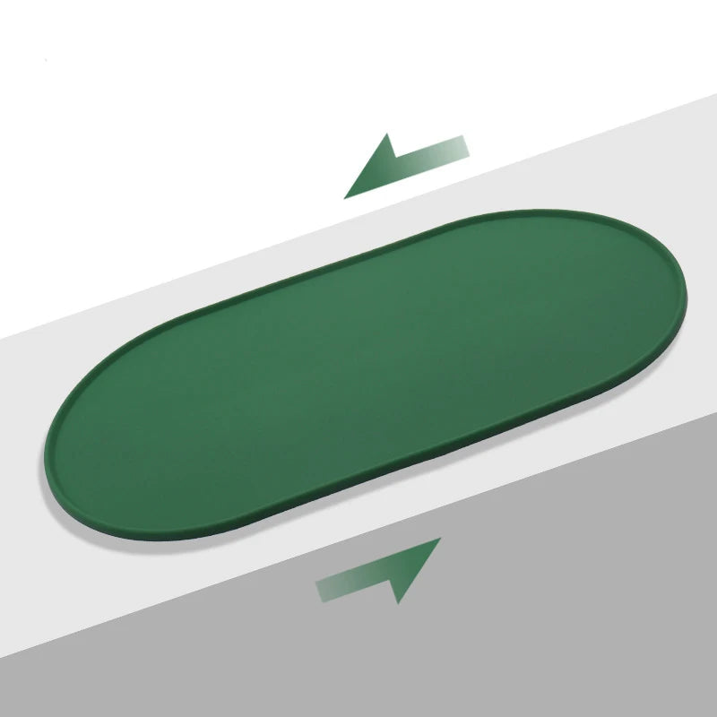 Silicone Pet Food Mat – Waterproof, Non-Slip Feeding Placemat for Dogs