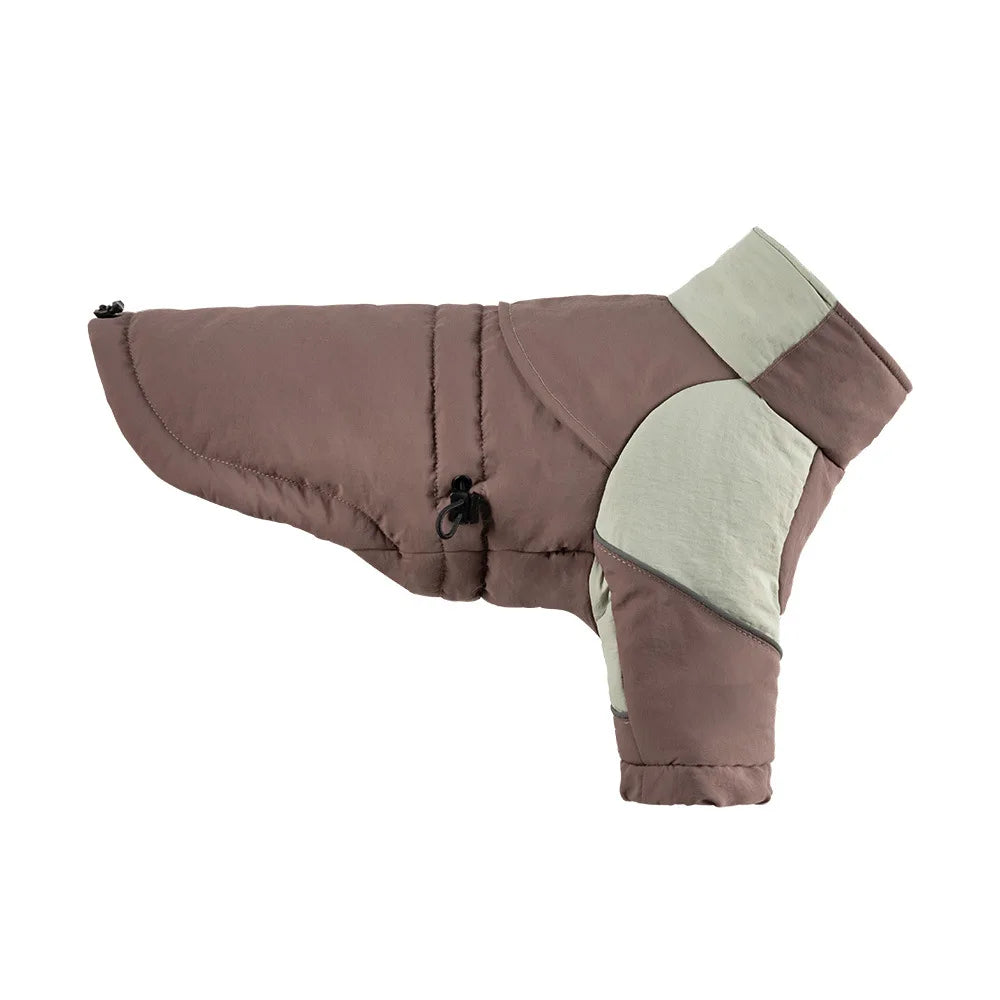 Winter Windproof Dog Coat – Warm Cotton Jacket for Small, Medium & Large Dogs