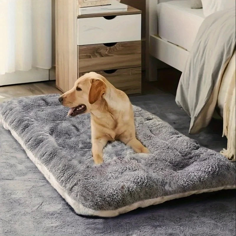 UltraPlush Dog Bed Sofa – Thickened Super Soft Polyester Mat for All Dog Sizes