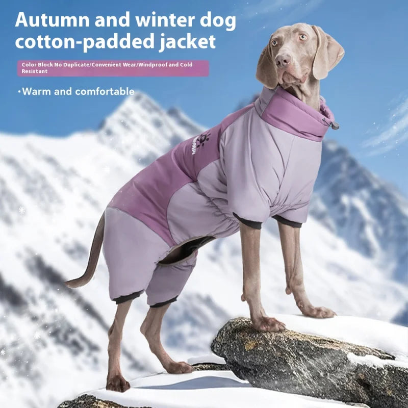 Large Dog Jacket High-Intensity Reflective All-Weather Windproof Waterproof Thermal Insulated Coat for Dogs CE Certified