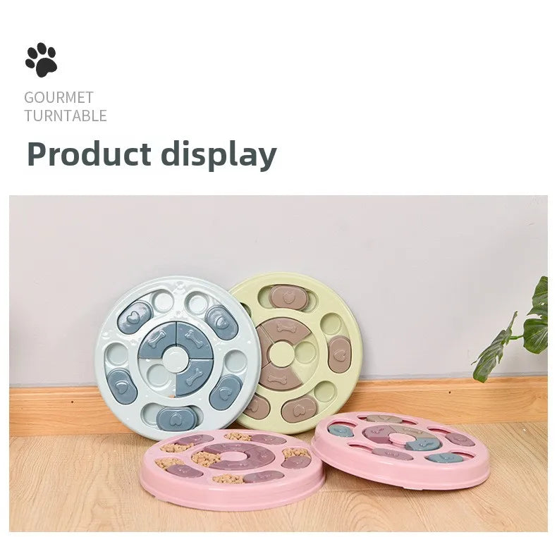 Interactive Dog Puzzle Toy – Brain Training Feeder for All Breeds