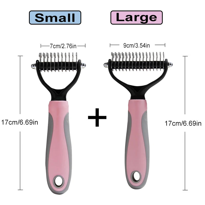 Multifunction Pet Deshedding Brush Dog Hair Remover Pet Fur Knot Cutter Puppy Cat Comb Brushes Dogs Grooming Shedding Supplies