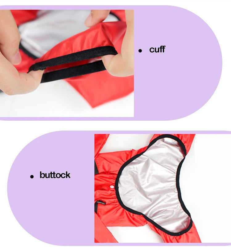 Waterproof Dog Raincoat – All-Weather Jacket with Reflective Safety for All Breeds