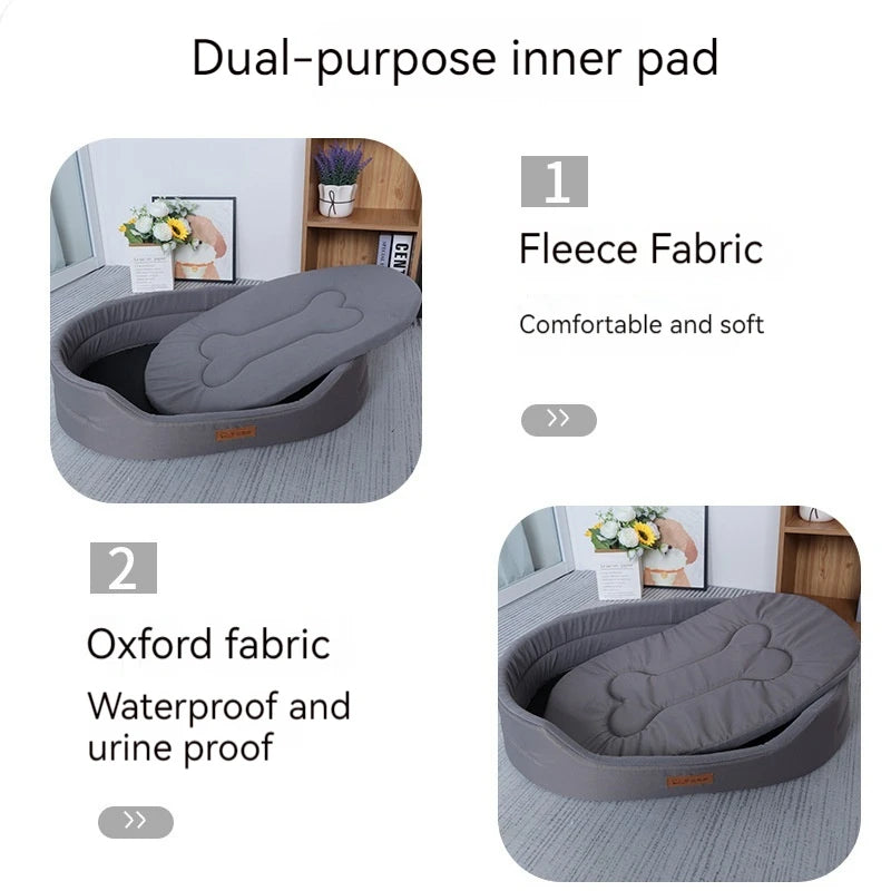 Orthopedic Waterproof Dog Bed – Premium Comfort Mat for All Breeds